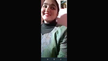 Paki Bhabi on video call with clear hindi audio 10 clip merge