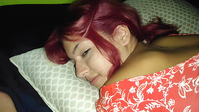 Gigantic cumshot inside skinny teen’s tiny tight pussy