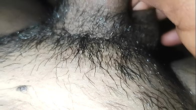 Red chilli powder on dick in the verge of them