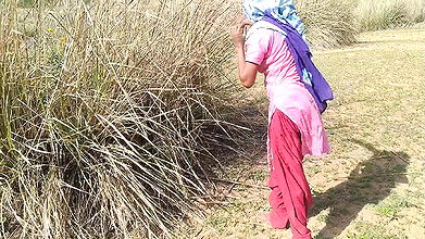 Husband had wild sex with his wife in the forest by making her a mare.