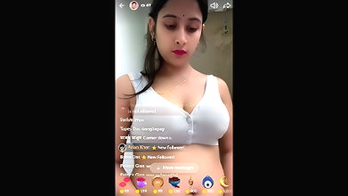 sanjana chetry EXCLUSIVE Topless Tease on Tango Live ~ NO WATERMARKS
