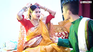 Desi Nai Nawali Dulhan Ke Tewar aur Bakchod Pati Ajab Ka hain Yeh Chudai Full Moie