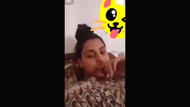 Naughty Girl Showing Boobs on Video Call