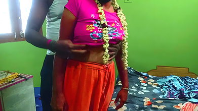 Ammu Takes off Her T-shirt, Reveals Her Breasts to Seduce, and Bends Over to Take It Hard 103