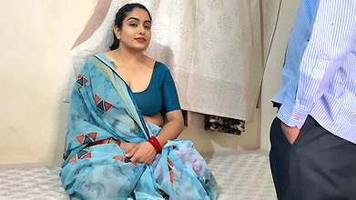 Desi Bhabhi Sex with Landlord for Her Room Debit, Full Hindi Video Viral