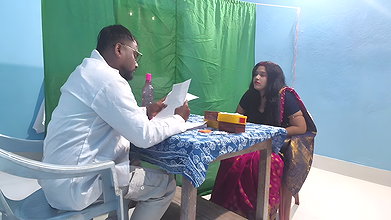 Hot Bengali Aunty Fucking by Doctor, When She Went to Clinic