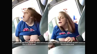 Black Bully Fucking Mom in Her Car and Recording It