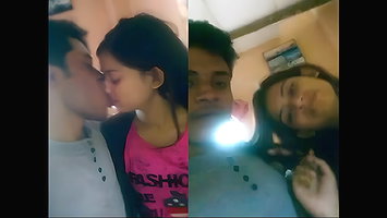 Desi couple romance and boobs sucking
