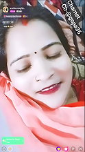 Desi sexy bhabi in chamet with My Desi passion