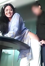Stand Sex Table Indian Sex MMS Leak Caught on Camera