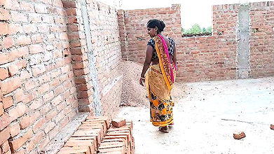 20 years old sexy and beautiful aunty pissing and fingering her tight pussy on her house roof