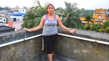 Rupa boob show 5 simple Exercises To Lose Weight At Home Ep- 2