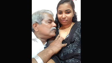 Mallu girl with old man .