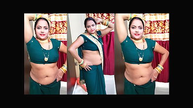 Georgette saree draping in very easy steps