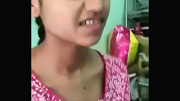 Bengali Quick Milky Boob Pressing