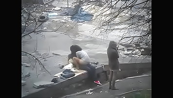 Friends caught fucking in public www.teenschat.tk