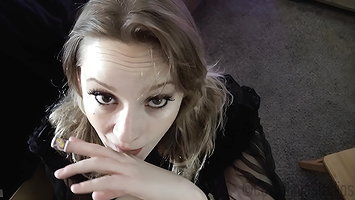 Step Mom Finds Out Step Dad Is Gay On Halloween and Fucks step Son