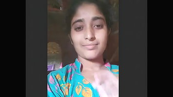 Village beauty show her sexy pussy