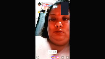 Moon Das showing her boobs on chamet live with face