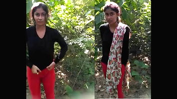 Desi couple outdoor