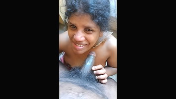 Tamil Innocent Chennai Aunty blowjob in stairs – Full collection