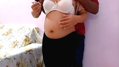 First Ever Fucking Facebook MILF Nepali Pregnant Sex Bhabhi in Her House