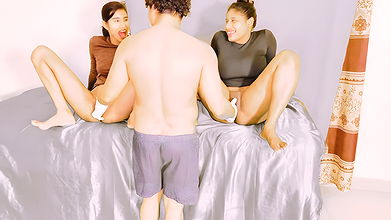 bride fucked by husband and ex wife ffm