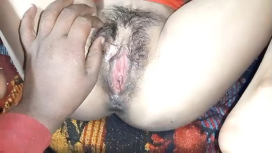 For the first time sister-in-law got a chance to fuck for two days