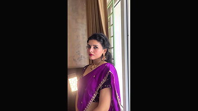 beautiful malayali girl sexy deep navel in vishu kerala costume 22