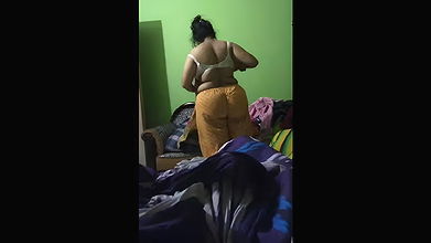 Aunty Captured By Her So-