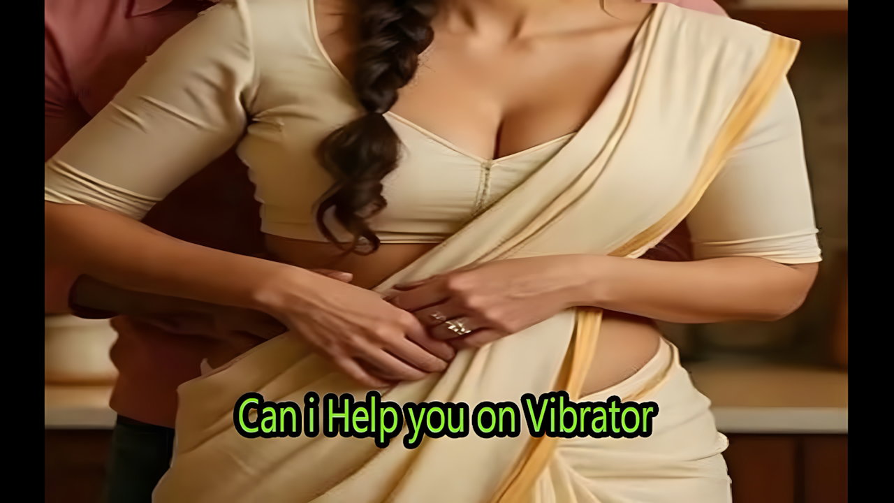 Horny Indian MILF Teases Stepson with Vibrator & Begs for His Cock