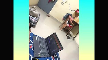 18 Year Old Indian Hot Girl Fucking with Boyfriend with Hindi Talking Missionory and Doggy Style