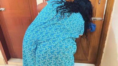 Big Ass Arab Muslim Maid Cleaning My Room Then I See Her Huge Naked Ass & Start Handjob