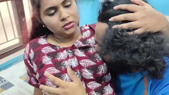 Hot Kiss with Ass Press My Desi