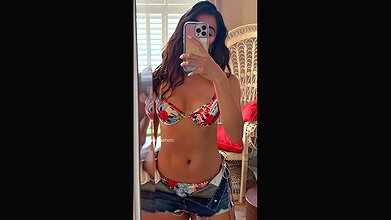 BOLD AND SLUTTY POOJA HEGDE SEDUCTION IN BRA AND SEXY SHORTS WILD HQ VIDEOS 24