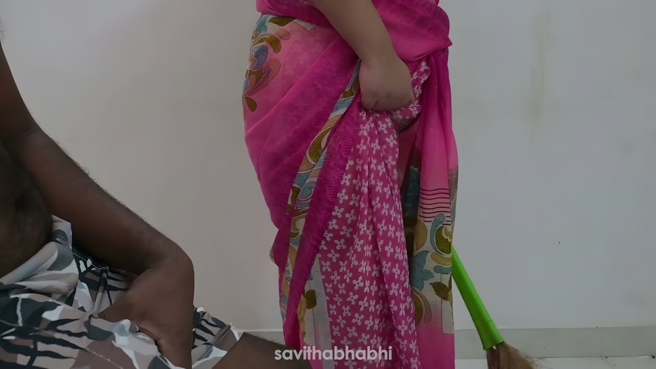 Jerking Cock in Front of Maid My Desi
