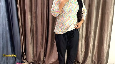 My wife to massage penis at home and had sex with her.Comming in wife ass