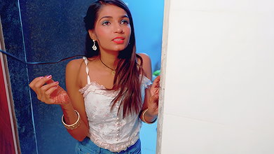 Indian desi hot slim Bhabhi caught her devar while he was doing masturbating