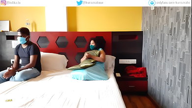 habhi babe Ishka S getting fucked on all fours after some intense foreplay