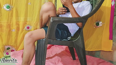 Hot Indian Desi Step Brother in Law and Sister in Law Hot Sex