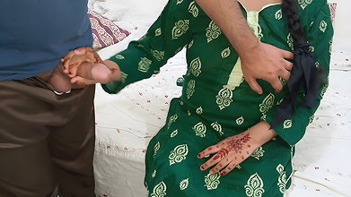 Indian Stepmom Catches Stepson Jerking off