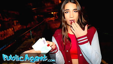 Hot French Model is more than happy to get fucked by a stranger in public