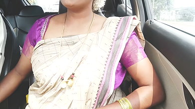 Telugu Stepmom Log Drive with Stepson Gor Sex Telugu Dirty Talks