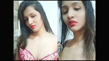 Sexy Desi Girl Milking Boobs