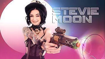Exxxtra Small – Cute Steampunk Girl Stevie Moon Gives Stud A Sloppy Blowjob And Lets Him Fuck Her