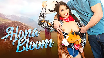 Exxxtra Small – Tiny Asian Cowgirl Alona Bloom Rides Muscular Boyfriend’s Big Dick Like A Pro