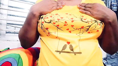 Fingering her pussy with her boyfriend.