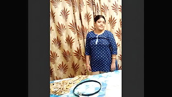 Priya Bhabhi Wearing Cloths Video Record By Hubby