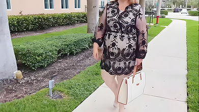 Stranger gave me a ride home and filled up my pussy with his cum