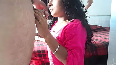 Wife called home after husband went to job big cock desi Indian man then both of them had a lot off  sex R….
